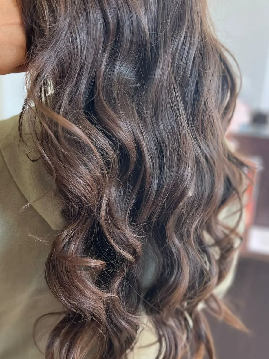 Coiffage wavy lumineux